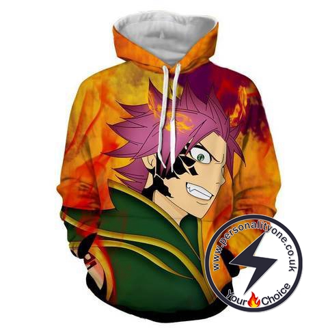 Natsu Dragneel - Fairytail Hoodies - Fairytail